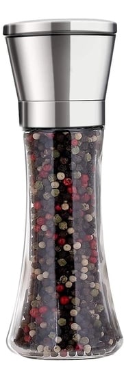 2-in-1 Salt and Pepper Grinder/Crusher with Adjustable Coarseness - Mill Shaker for Perfect Seasoning - 1 Piece