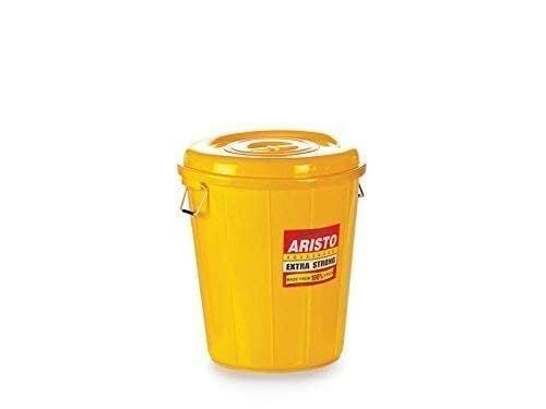 (Lowest) Aristo Multipurpose Storage Bucket 50 LTR (Yellow)( Location specific)