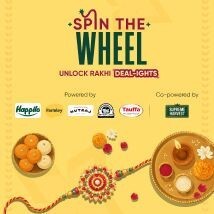 Swiggy Instamart : Spin the wheel & Unlock Rakhi DEAL-IGHTS