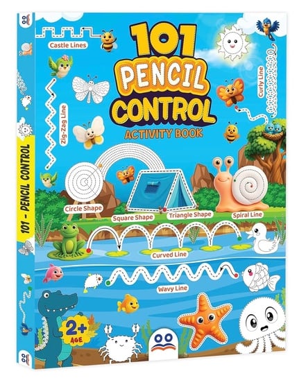Tracing Books for Kids | 101 Pencil Control Activities | Early Learning | Age 2-5 Years