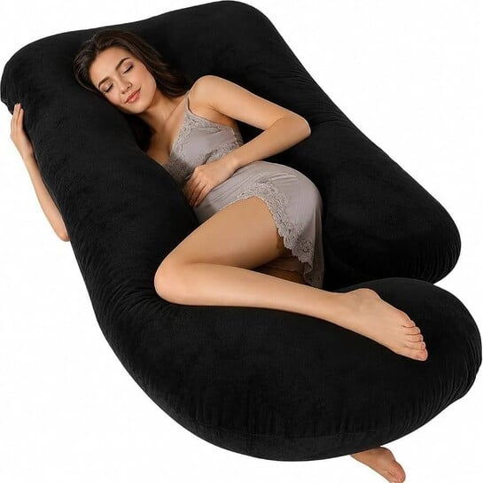 Full Body Pillows for Sleeping Cooling Pregnancy Pillow,U Shaped Pregnancy Body Pillow