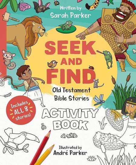 Seek and Find Old Testament Activity Book | Discover About God | Kids Bible Activity