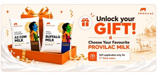 Provilac: Free Milk Gift for First-Time Users