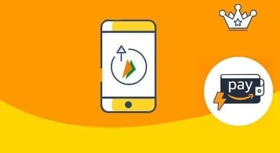 Amazon: Get Flat 25 on Send money of 50