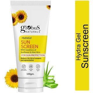 Globus Naturals Hydra Gel Sunscreen 100g