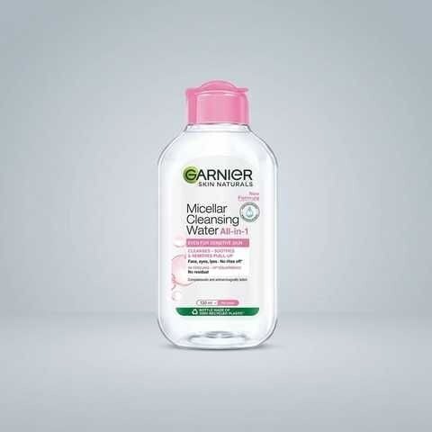 POP UPI - Garnier Skin Naturals, Cleansing Water, Hydrating & Soothing, Micellar Cleansing Water