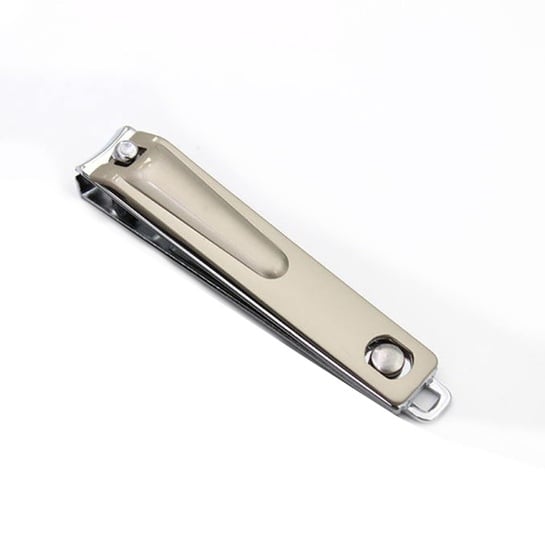 Stainless Steel Nail Clipper | Anti Slip Grip | Fingernails Toenails | Manicure Pedicure | Silver