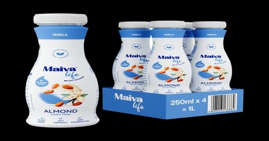 Instamart - Maiva life Almond milk pack of 4 @47 (1 ltr)