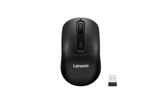 Lenovo USB-A Wireless Mouse, Reliable Wireless connectivity, Upto 12 Months Battery Life, DPI Upto 1600, Durable Upto 10 Million clicks, Smooth & Precise Tracking, 0.057Kg, 4Y51U02457, 1Y Warranty