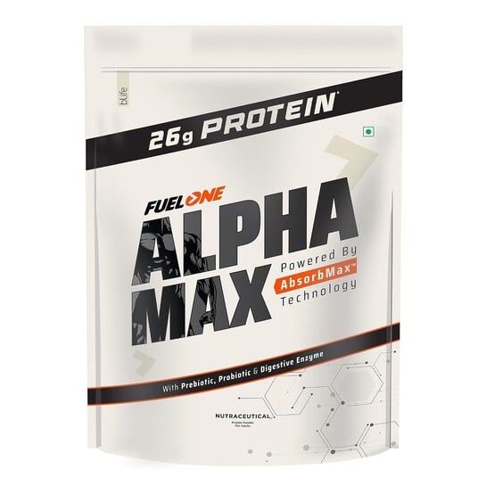 FUELONE Alpha Max Protein Blend, Cold Coffee, 1kg (2.2lbs)