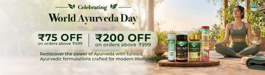 celebrating World Ayurveda Day 75 OFF on 499 / 200 OFF on 999