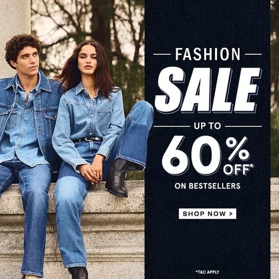 Fashion Sale | Upto 60% Off
