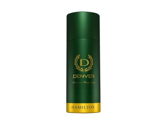 Denver Hamilton Long Lasting Deodorant Body Spray for Men - 150ml Each