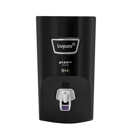 Livpure GLO PRO++ RO+UV+UF | Water Purifier for Home - 7 L