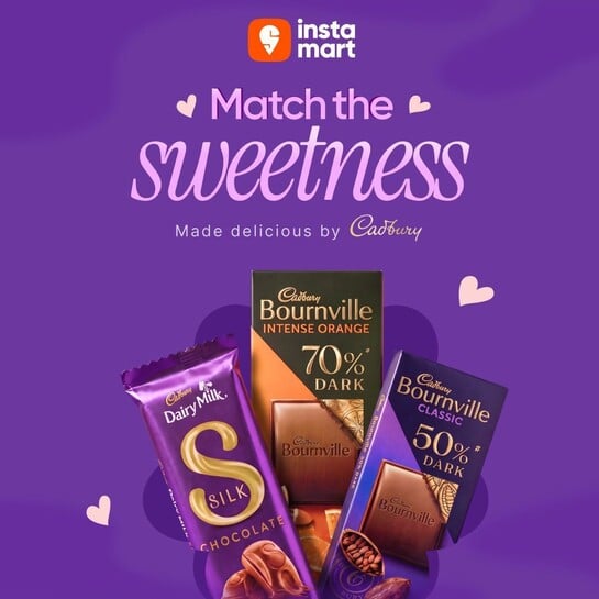 Click to enlarge Swiggy Instamart : Get Upto 30% off on Cadbury Chocolates (Daughter's Day Special)