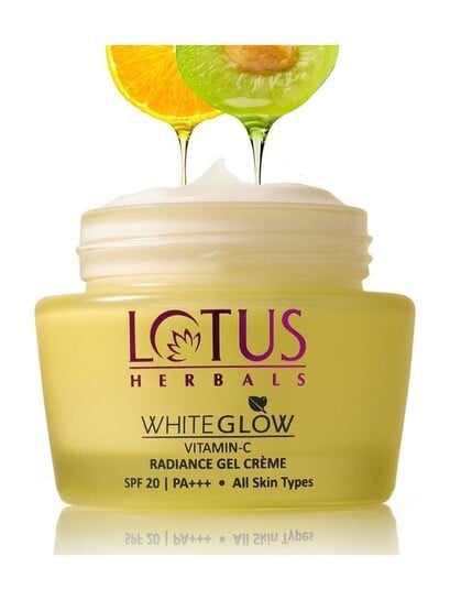 Click to enlarge LOTUS HERBALS WhiteGlow Vitamin-C Radiance Gel Creme SPF 20 PA+++ (50 g)