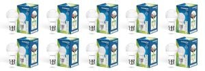 Click to enlarge (923) Crompton Param 9W LED Bulb B22 | 105 LPW, Pack of 10