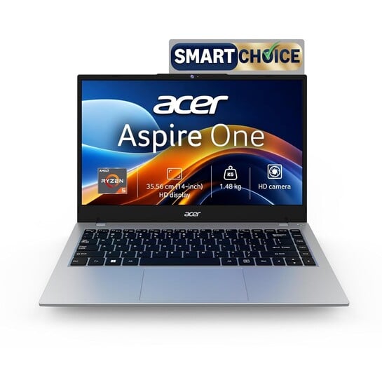 Click to enlarge Acer Smartchoice Aspire One, AMD Ryzen 5-40, 8GB LPDDR5 RAM/ 512GB SSD