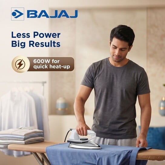 Click to enlarge BAJAJ D 2 (440211) 600 W Dry Iron