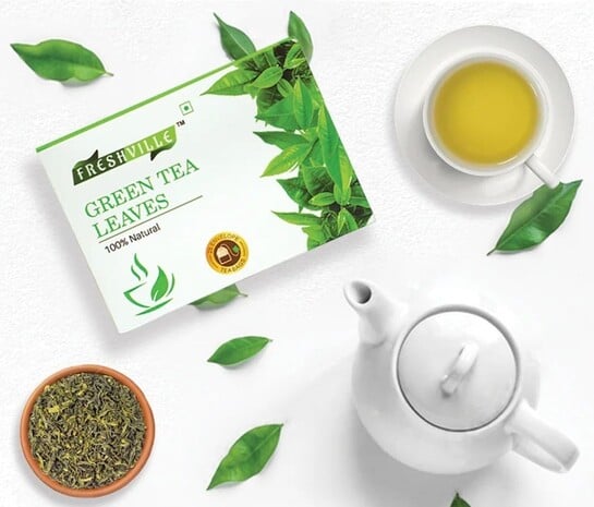 Click to enlarge Freshville Green Tea Bags – Pure Natural Tea Rich in Antioxidants (Pack of 25)
