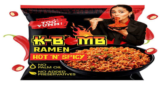 Instamart → Too Yumm Noodles starting from ₹8 & many more