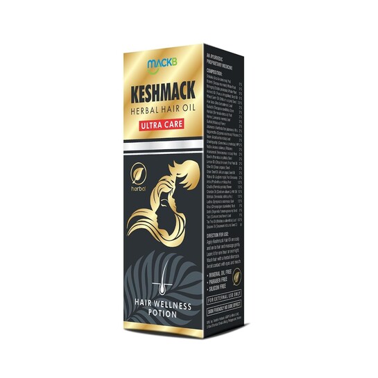 Keshmack Herbal Hair Oil 100ml | Ayurvedic Hair Growth & Scalp Care Oil