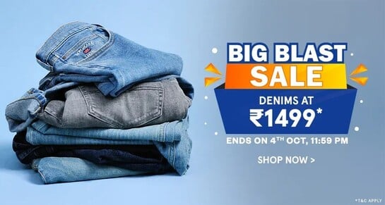 BIG BLAST SALE | Upto 60% Off