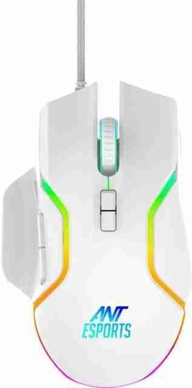 3x SC offer on White - Ant Esports GM320 Wired Ergonomic Optical Gaming Mouse