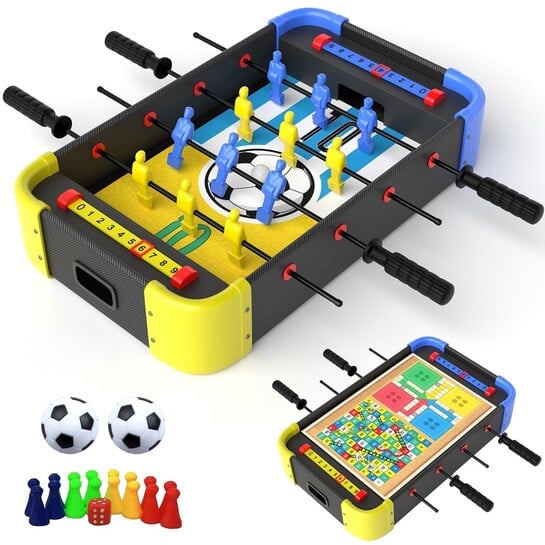 Click to enlarge Wooden Foosball Table Game Medium Size