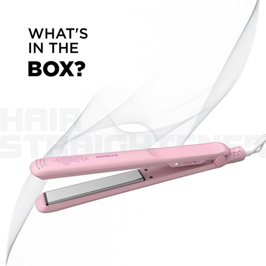 HAVELLS HS4104P HS4104P Hair Straightener (Pink) - Supercoin Deal