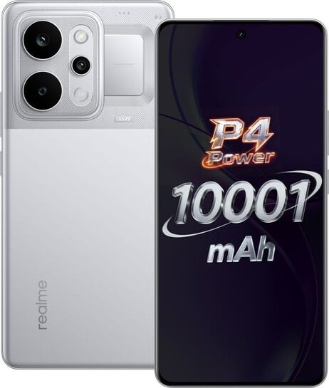 Click to enlarge realme P4 Power 5G Charger in the Box (TransSilver, 128 GB) (8 GB RAM)