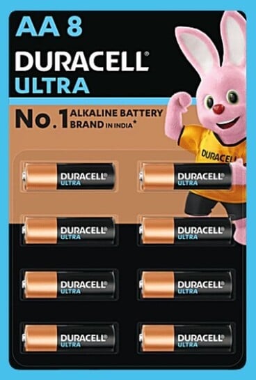 Duracell Pk 8 @ 170 Ever lowest