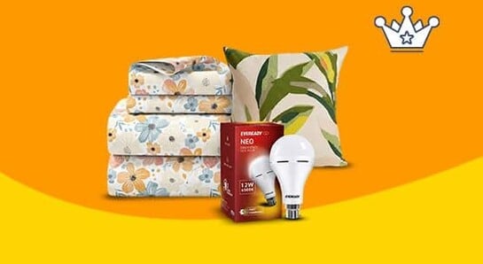 Amazon Home - 15 % Cashback UP TO ₹225, Min order: ₹500