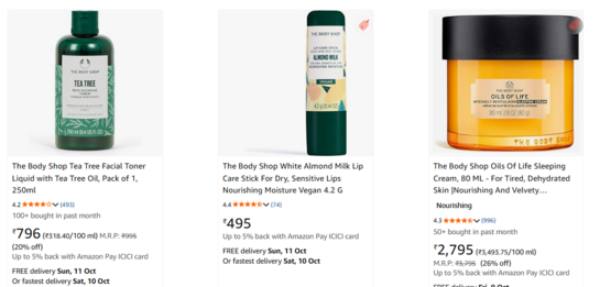 The Body Shop Tea Tree Skin Clearing Facial Toner (250ml) - Purifying Toner with Salicylic Acid for Blemished Skin