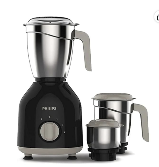 Philips HL7756 Mixer Grinder 750W, with 3 Stainless Steel Jars @ 2309