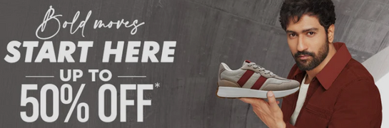 CampusShoes: Bold Moves Starts here - Get up to 50% Off