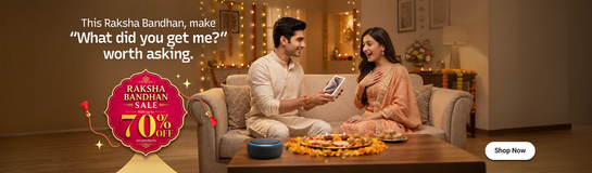 Raksha Bandhan Sale | Upto 70% off on | Bank offers | Instant Discounts
