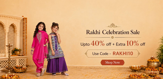 Rakhi Celebration Sale Is LIVE! Enjoy UPTO 40% OFF + EXTRA 10% OFF
