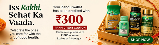 Shop your favourite ZanduCare products and get ₹300 Rakhi Coupon