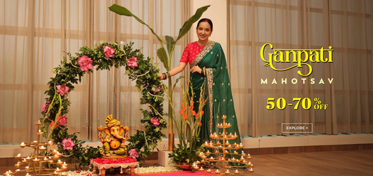 Ganpati Mahotsav Sale: 50 - 70% Off