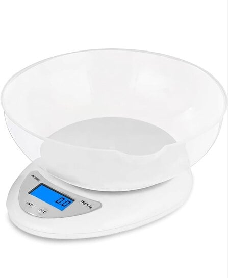 Click to enlarge Ant Esports AEKS200 Kitchen Weighing Machine with Bowl