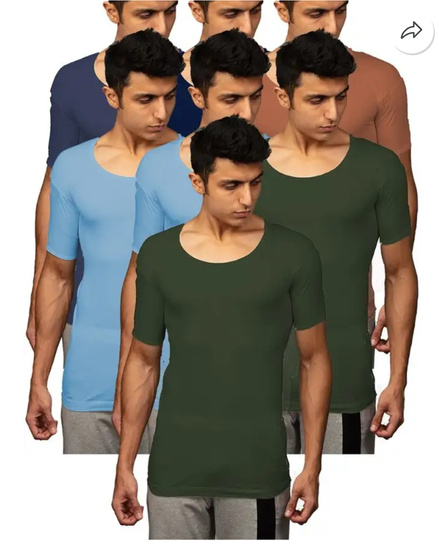 Click to enlarge XXL Size - Rupa Men's Vest (Pack of 7)