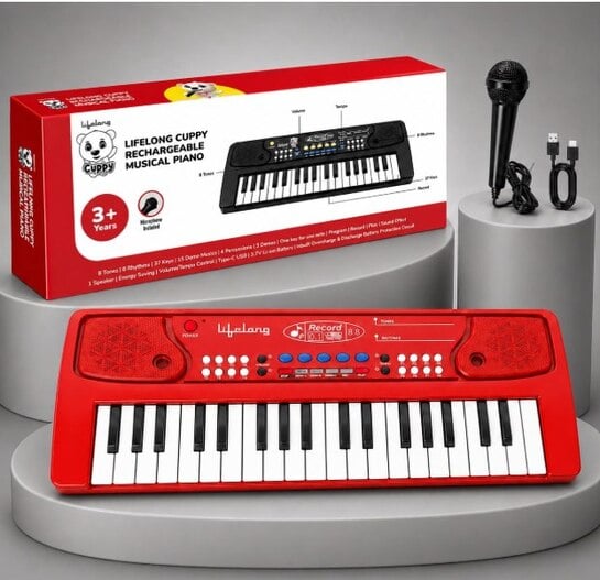Click to enlarge Lifelong Wireless Rechargeable Piano Keyboard