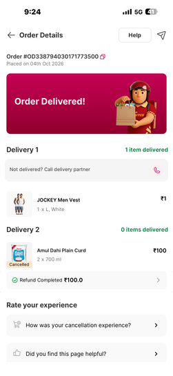 Minutes  loot Jockey vest at rs 1