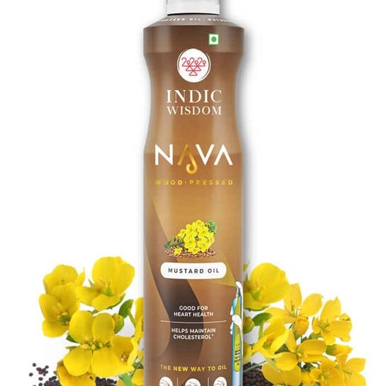 Indic Wisdom Nava Spray - Mustard Wood Pressed Oil (Spray For Cooking)