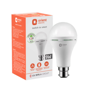 Instamart : Orient Electric 9 W Emergency Bulb, B22D, 6500 K, 230 V (Cool White)