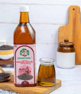 Instamart - SAHASTHRA Cold Pressed Mustard Oil 1L