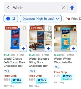 Instamart>> Search Wedel