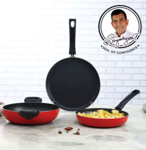 Instamart : Wonderchef Venice Cookware Set (3 Pcs)