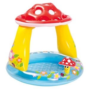 Click to enlarge Intex Inflatable Baby Mushroom Paddling Pool Swimming Float Summer Outdoors
